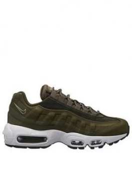 Nike Air Max 95 Olive OliveWhite Size 3 Women