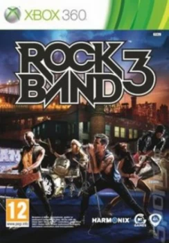 Rock Band 3 Xbox 360 Game