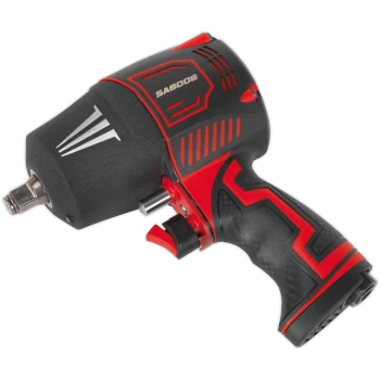 Sealey SA6006 Heavy Duty Twin Hammer Composite Air Impact Wrench 1/2" Drive