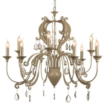 Linea Verdace Lighting - Linea Verdace Pedrera Multi Arm Chandeliers Ivory