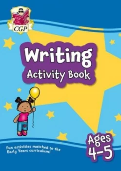 New writing home learning activity book for ages 4-5 by
