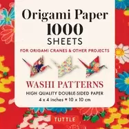 origami paper washi patterns 1 000 sheets 4 10cm tuttle origami paper high