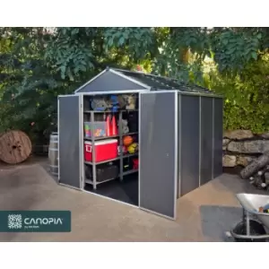 Palram - Canopia |Rubicon 6 x 8 feet Ultra Durable Garden Shed