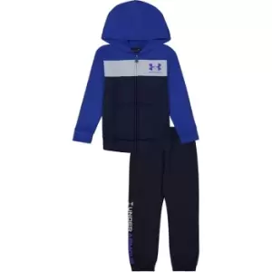 Under Armour Zip Hoodie and Jogging Bottoms Set Infants - Blue