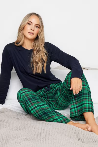 Tall Tartan Pyjama Bottoms