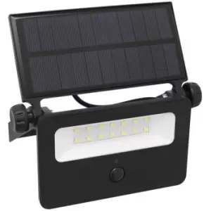 Sealey Extra-Slim Solar Floodlight With Wall Bracket 16W SMD LED - White