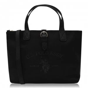 US Polo Assn Small Tote Bag - BLACK 000