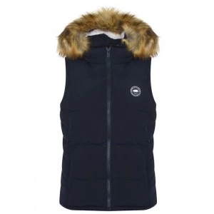 SoulCal 2 Zip Gilet Ladies - Navy