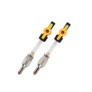 Jagwire Elite DOT Bleed Kit Adapters with 1/4 Turn Valves