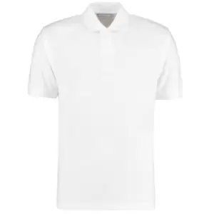 Kustom Kit Mens Regular Fit Workforce Pique Polo Shirt (M) (White)