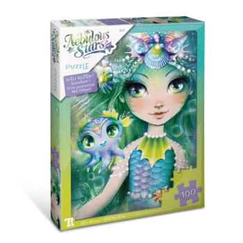 Nebulous Stars Marinia & Octavia Glitter Puzzle - 100 Pieces