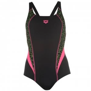 Arena Microcarbonite Swimsuit Ladies - Black/Pink