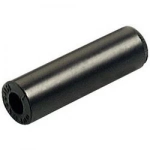 Jack socket Socket straight Pin diameter 4mm Black SKS Hirsch