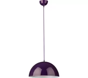 INTERIORS by Premier Mars Pendant Ceiling Light - Purple