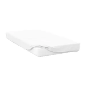 Belledorm Percale Extra Deep Fitted Sheet (King) (White)