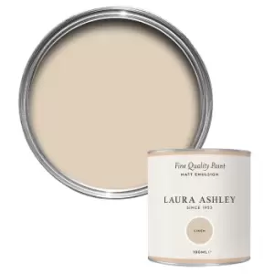 Laura Ashley Linen Matt Emulsion Paint, 100ml Tester Pot