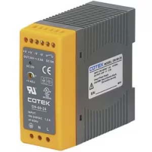 Cotek DN 60-12 Rail mounted PSU (DIN) 12 V DC 5 A 60 W 1 x