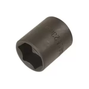 LASER Impact Socket - 23mm - 1/2in. Drive - 2014