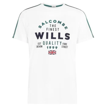 Jack Wills Folkestone Logo T-Shirt - White