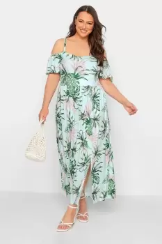 Cold Shoulder Maxi Dress