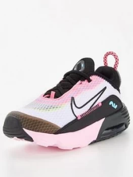 Nike Air Max 2090 Infant Trainer - Black/White/Black, Size 5.5