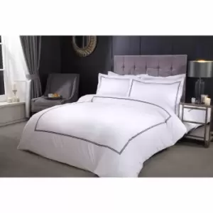 Emma Barclay Mayfair Duvet Set Double Bed Graphite