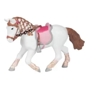 PAPO Horse and Ponies Walking Pony Toy Figure, Three Years or Above, Multi-colour (51526)