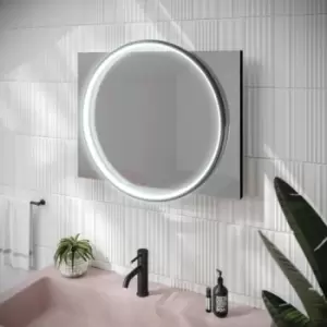 Hib Solas 60 Black Framed Mirror - 456522