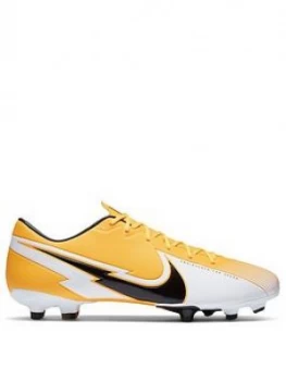 Nike Mens Mercurial Vapor 13 Academy Firm Ground Football Boot, Orange/White, Size 9, Men