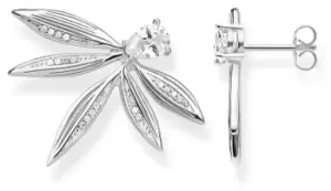 Thomas Sabo H2106-051-14 Sterling Silver Leaf Stud Jewellery