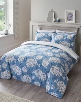 Cotton Traders Bloom Duvet Set in Blue