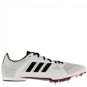 adidas adizero Middle Distance Mens Track Running Shoes - Black/White