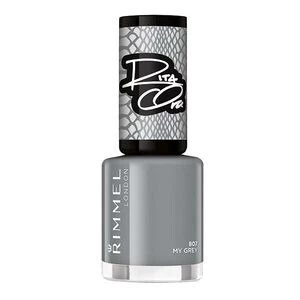 Rimmel Rita Ora 60 Seconds Nail Polish My Grey 8ml Grey