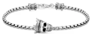 Thomas Sabo A2056-643-11-L19 Venetian Skull Crown Sterling Jewellery