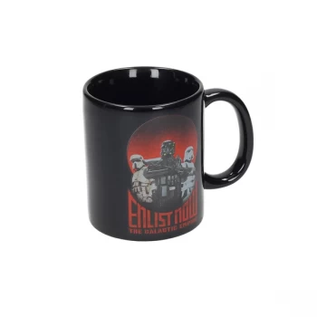 Enlist Now (Star Wars) Black Mug