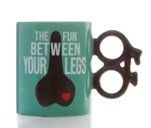 Fun Between Legs' Bike Mug