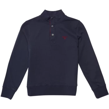 Barbour Barbour International half Snap Knit Junior - Navy NY91