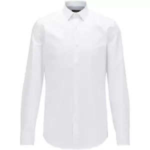 Boss Jesse Long Sleeve Shirt Mens - White