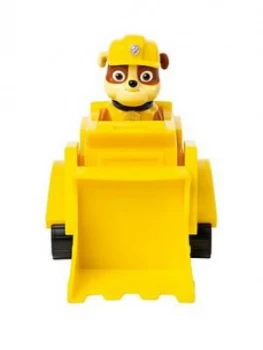 Paw Patrol Bulldozer Vehicle with Rubble Figure, One Colour