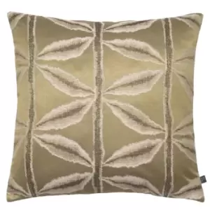 Prestigious Textiles Palm Polyester Filled Cushion Polyester Cotton Ochre