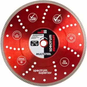 Ox Tools - ox Spectrum Superior Turbo Dia Blade - Multi-Steel - 150/22.23mm