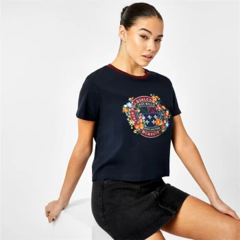 Jack Wills Emlyn Graphic T-Shirt - Navy