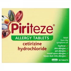 Piriteze Allergy One A Day 30 Tablets