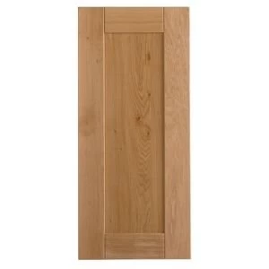 Cooke Lewis Chesterton Solid Oak Tall standard door W400mm