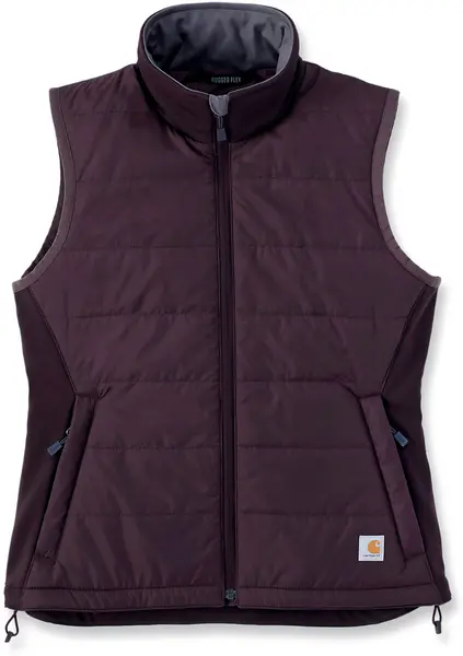 Carhartt Rain Defener Relaxed Fit Lightweight Ladies Vest, red, Size S for Women