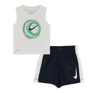 Nike Football Short And Tank Top Set - White