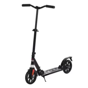 Reiten Foldable Height Adjustable Kick Scooter with Rear Wheel Brake