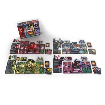 Dice Throne: Marvel Dice Game - 4 Hero Box