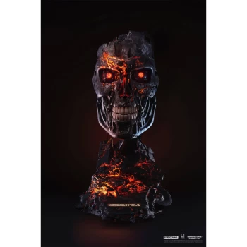 PureArts Terminator T-800 Battle Damaged 1:1 Scale Art Mask - Limited to 2029 Pieces Worldwide