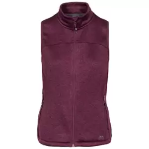 Trespass Womens/Ladies Mildred Fleece Gilet (S) (Potent Purple Marl)